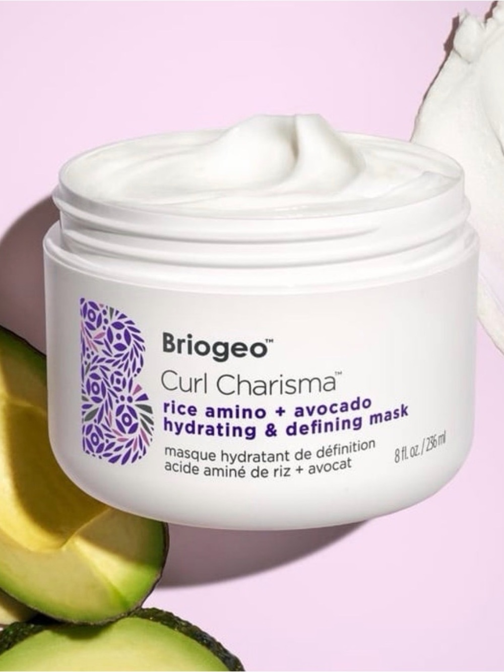 ⭐ Briogeo Curl Charisma Rice Amino + Avocado Hydrating & Defining Mask 8 oz